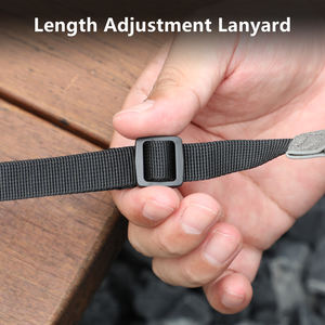 Amazear correa de cuello de cuero genuino para controlador de la serie DJI RC ajustable cómodo y seguro cordón para fácil transporte - Product Image 3