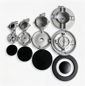 Multifunctional 4 Burners Built-In Electric &amp; <strong>Gas</strong> Portable <strong>LPG</strong> <strong>Cooker</strong> Hob OEM Kitchen Cooktop with Enamel Surface - Product Image 5