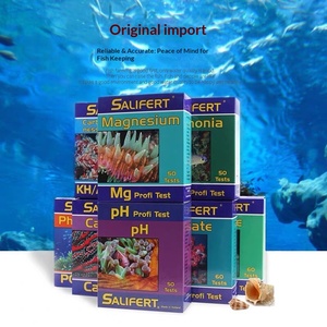 ชุดทดสอบความสามารถทางน้ำทะเลสำหรับตู้ปลา SaliTest สำหรับการทดสอบ KH แอมโมเนีย NO3 แมกนีเซียม NO2 แคลเซียม PO4 ทองแดง PH ไอโอดีน สตรอนเชียม - Product Image 2