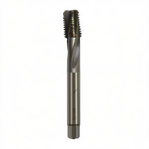Macho de roscar estándar Ta1471 sin recubrimiento, helicoidal de 15 grados para orificios ciegos, tolerancia 6H, machos y terrajas - Product Image 2