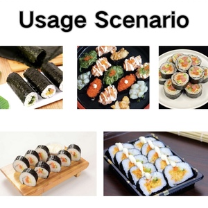 Sedge de mer doré biologique Nori 10/50/100 <span class=keywords><strong>feuille</strong></span> <span class=keywords><strong>d</strong></span>'algues grillées séchées rouleau croustillant collations Sushi Nori sac emballage séchage AD - Product Image 3