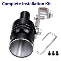 Embout d'échappement universel simulateur de son turbo pour sport, sans soudure, pour tuning