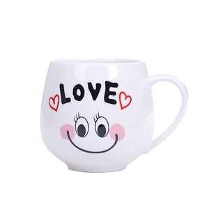 Tazza di ceramica di nozze personalizzabile di alta qualità con scatola regalo a mano 380ml acqua ufficio tazza di caffè vendita calda abbreviazione Design - Product Image 5
