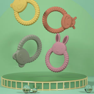 Mordedores de Silicona para Bebés con Forma de Panda, Suaves, Libres de BPA, de Grado Alimenticio, Venta al Por Mayor de Fábrica 2026 - Product Image 5