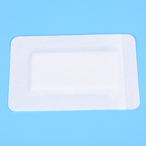 Peak Source Nonwoven Dressing Sterile <b>Large</b> Self Adhesive Wound Dressing Absorbent Cotton White 1065 - Product Image 1