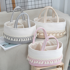 Bolsa de Pañales Multifuncional, Cesta de Almacenamiento para Bebés Recién Nacidos, con Regalos Elegantes para Baby Shower, Diseño Multiusos Conveniente - Product Image 2