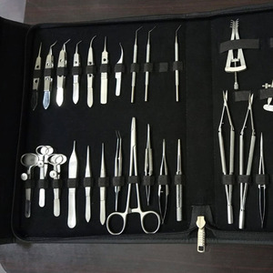 Herramienta de Perforación Cutánea de Acero Inoxidable de Alta Calidad con Diseño OEM Personalizado, con Estuche de Cuero, Oftálmica - Product Image 3