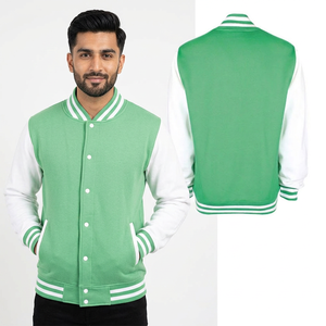 Vestes universitaires pour hommes grandes tailles, vente en gros, options vierges et personnalisées avec logo, nom de l'équipe, logo de marque, vestes pour équipes scolaires et universitaires - Product Image 1