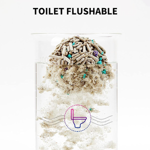 PETKIT-Arena mixta para gatos <span class=keywords><strong>Everclean</strong></span> 5 en 1, bentonita desechable, tofu, sin polvo, fuerte AGLOMERACIÓN - Product Image 3