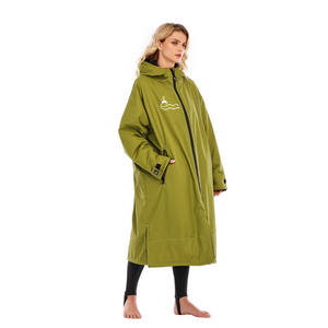 Manteau d'hiver épais amélioré pour l'extérieur, vêtements <span class=keywords><strong>de</strong></span> protection contre le froid, peignoir chaud pour l'entraînement à la natation, <span class=keywords><strong>cape</strong></span> <span class=keywords><strong>de</strong></span> <span class=keywords><strong>surf</strong></span> et <span class=keywords><strong>de</strong></span> plongée - Product Image 2