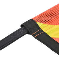 Drapeau de sécurité réfléchissant orange personnalisé pour camion, vente en gros