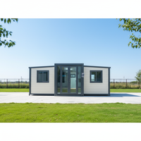 Conteneur maritime extensible 20 pieds 40 pieds, maison mobile de luxe préfabriquée, mini-maison, appartement, villa, hôtel, design moderne en acier