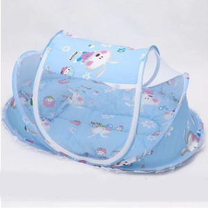 Moustiquaire pliable pour bébé avec tapis de couchage et oreiller, lit moustiquaire 3 pièces, musique, 0-3 ans - Product Image 6