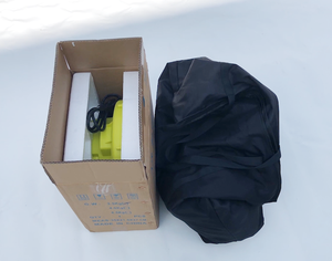 Màn Hình Chiếu Phim Di Động GYUEM 20 Feet-Gói Màn Hình Chiếu Phim Khổng Lồ Thổi Khí Với Dây Thừng, Quạt Gió, Mười - Product Image 5