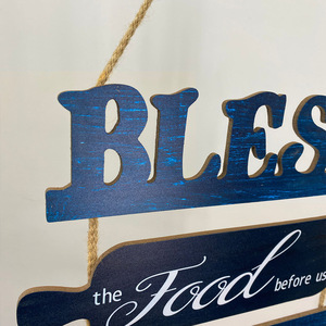 Decorazione da Parete in Legno YUCHONG, Articoli Decorativi per Soggiorno, <span class=keywords><strong>Cucina</strong></span>, Bagno, Stampe Artistiche con Citazioni Ispiratrici - Product Image 3