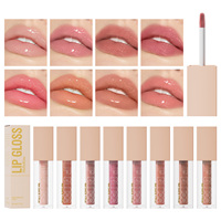 Gloss à lèvres miroir HelloKiss, hydratant, non irritant, texture soyeuse, brillant, repulpant, teinte brillante pour la beauté quotidienne, cosmétiques pour les lèvres