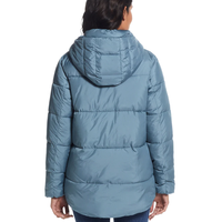 Veste matelassée coupe-vent et chaude pour femme CONMR, à capuche, rembourrée et matelassée, pour le camping, les voyages et les tenues décontractées