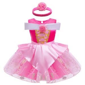 Giáng sinh bé gái công chúa Romper váy Anna Elsa Rapunzel <span class=keywords><strong>Tinker</strong></span> Chuông trang phục halloween ưa thích Cổ Tích bodysuit với headband - Product Image 6