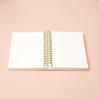 Carnet à spirale A5 entièrement personnalisable avec couverture en papier, vente en gros de fournitures scolaires, journal à marque privée