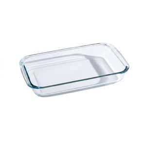 <span class=keywords><strong>Bandeja</strong></span> Rectangular de Vidrio Borosilicato Resistente al Calor, Apta para <span class=keywords><strong>Horno</strong></span>, Transparente, para Asar y Cocinar - Product Image 6