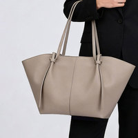 Sac fourre-tout en cuir PU grainé pour femme, grande capacité, sac à main à bandoulière, double poignée, pour le bureau, le travail, les courses, l'usage quotidien