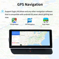 Autoradio Android avec navigation GPS Carplay Mirror Link & 64GB ROM pour Audi Q5 2009-2017 Lecteur DVD multimédia portable