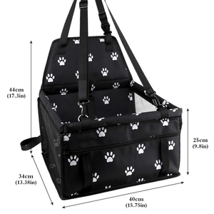 Coussin de voiture pour chien, portable, pliable, imperméable et respirant, siège surélevé pour chien - Product Image 3