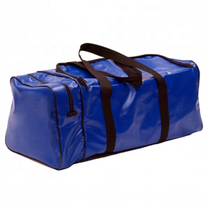 Waterproof <strong>PVC</strong> Vinyl Coating Glossy Blackout Plain Tarpaulin 610gsm for Sports Bags - Product Image 2