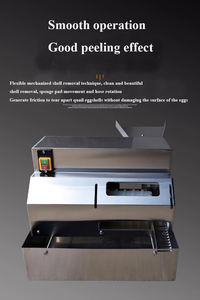 Éplucheur automatique industriel d'oeufs de caille de bonne qualité - Product Image 5