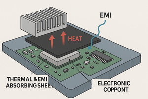 औद्योगिक एमआई समाधान के लिए एडीसी अवशोषक एमी परिरक्षण वाइडबैंड चुंबकीय शीट (10mhz-20 घz) - Product Image 6