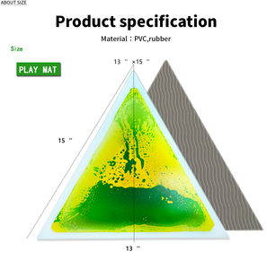 Juguetes autistas almohadilla para bebés reptiles jardín de infantes almohadilla inteligente 3D azulejos de líquido sensorial - Product Image 4