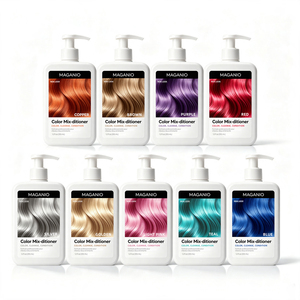 MAGANIO <strong>Semi</strong> <strong>Permanent</strong> <strong>Hair</strong> Color Cream Fashion Temporary <strong>Hair</strong> <strong>Dye</strong> No Harsh Chemicals Custom Private Label Wholesale - Product Image 1