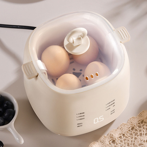 เครื่องทำไข่ต้มอัตโนมัติ Mcdou Kitchen Appliance ODM/OEM  8 ฟอง ฝาปิดสแตนเลส พร้อมฟังก์ชั่นหลากหลาย - Product Image 4