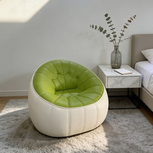 Poltrona Singola per Casa, Moderna e Minimalista, Compatta per <span class=keywords><strong>Soggiorno</strong></span> e Camera da Letto, Alta Estetica, Divano Piccolo Virale su Internet - Product Image 4