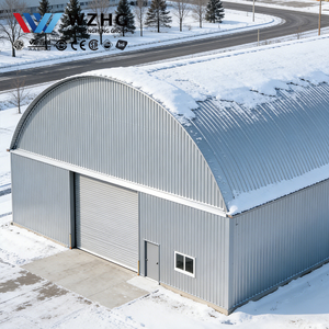 Système de déneigement robuste pour entrepôt à arche de l'usine forestière de l'Extrême-Orient russe, pour la stockage de panneaux de bois en cour - Product Image 1