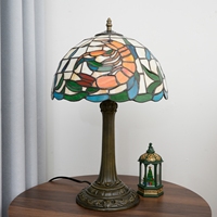 Lampe de table en verre coloré style crevette de 12 pouces, lampe de chevet pour restaurant, décoration de la maison, lampes de bureau