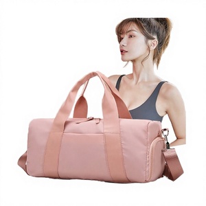 Sac de sport unisexe Bigwood Sports, 30-40L, nylon léger, fermeture éclair, couleur unie, sac de voyage sportif - Product Image 3