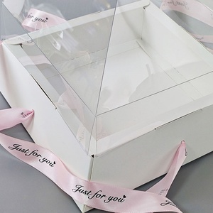 Caja Piramidal Personalizada Sunshine para Postres, Pasteles y Comida para Llevar, Caja Apilable para Snacks y Pirámides de Comida - Product Image 5