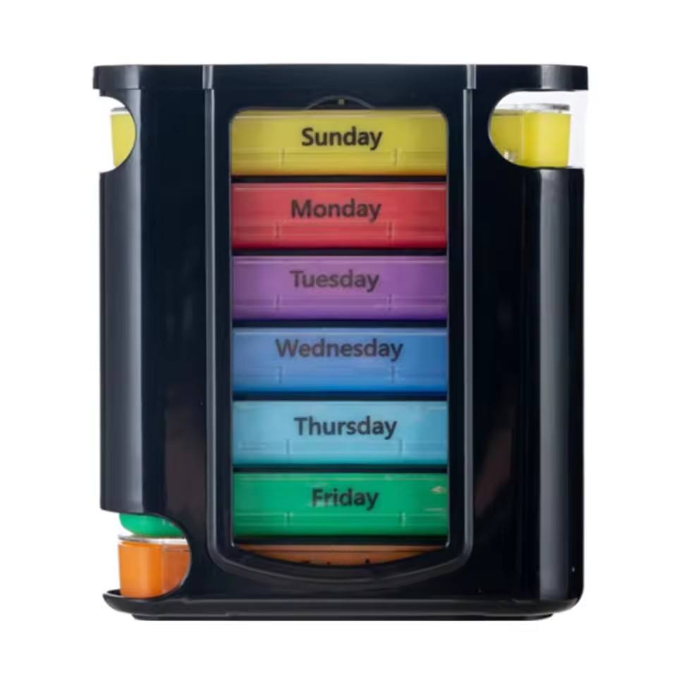 Black shell color grid