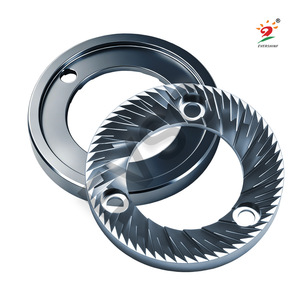 Lame de moulin à café Evershine 64 mm en acier inoxydable, disque de broyage plat noir et or, accessoire - Product Image 4