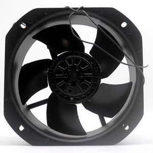 Ventilateur axial Shjy 220V à pales métalliques 2900 tr/min, montage sur conduit, noir, modèle électrique JY22580HBL2 - Product Image 4