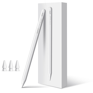 Stylet capacitif en aluminium MEKO 4ème génération avec rejet de la paume <span class=keywords><strong>pour</strong></span> <span class=keywords><strong>iPad</strong></span> <span class=keywords><strong>8</strong></span>/9/10/A11 Air Pro - Product Image 1