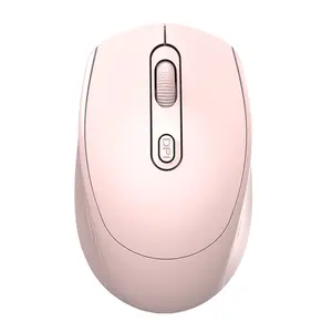 Top China Seller Product 2.4G Pc Custom Logo Low Price Ergonomic Mouse DPI 1600 Game gmaing Wireless Mouse Pink
