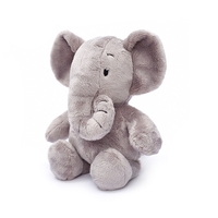 Peluche de Elefante Suave Personalizado OEM, Animal de Peluche con Relleno de Algodón PP