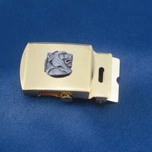 Hebilla de Cinturón Personalizada con Cabeza de Lobo en Relieve 3D, de Excelente Calidad y a Precio Económico - Hebilla de Cinturón para Hombre con Baño de Bronce Antiguo - Product Image 6