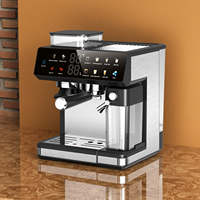 Nuevo diseño de uso comercial en el hogar 220V 1350W máquina de café Espresso comercial semiautomática para UE AU Reino Unido enchufe de EE. UU.
