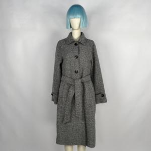 Nuovo Cappotto da Donna 2025 con Collo a Tartaruga, Ecologico, ad Asciugatura Rapida, Traspirante, <span class=keywords><strong>in</strong></span> Maglia Simil-Lana, Manica Lunga, Colore Sale e Pepe - Product Image 2