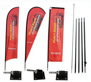 Bandiera da Spiaggia Multifunzione per Concerti all'Aperto, Produzione Ecosostenibile, Alta Sicurezza, Non Tossica, Resistente al Vento - Product Image 1