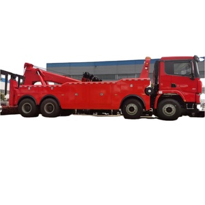 Grúa de Remolque Shaanxi de 30 Toneladas con Plataforma Giratoria, Cuatro Ruedas Delanteras y Ocho Traseras - Product Image 1