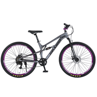 Vélo de route en aluminium 2025, dernière version améliorée, 24 vitesses, fourche en carbone, pédales ordinaires, frein à disque, jantes en aluminium pour le sport